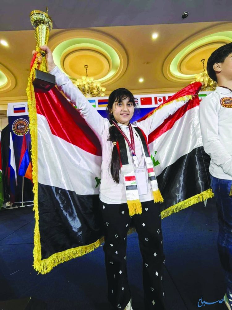 تسنيم أكرم.. طفلة عراقية تحصد المركز الثاني عالميًا في الحساب الذهني