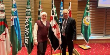تكريم الطالبة السورية ميس محمد نزار النجار