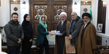 ممثل الطائفة الشيعية في سورية يستقبل السفيرة السويدية