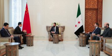 الرئيس الشرع يستقبل سفير جمهورية الصين الشعبية لدى سوريا