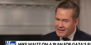 مايك والتز يدعم فكرة تهجير الفلسطينيين