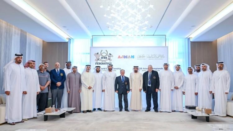 “فهيم” يصل الامارات لافتتاح بطولة آسيا لكمال الأجسام عجمان 2025