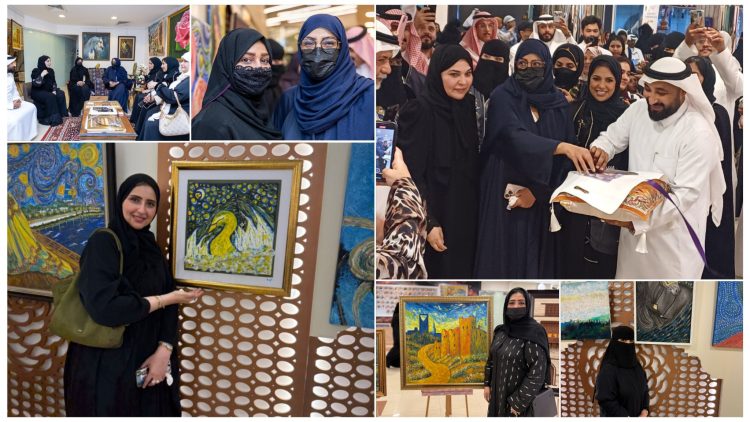 الأميرة نوف بنت فيصل آل سعود تشعل جدة بافتتاح المعرض التشكيلي الدولي “إلهامات فان جوخ”