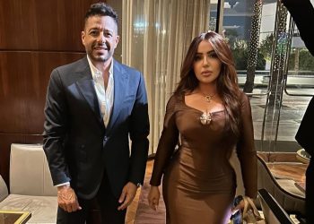 رشا السيد تخطف الأنظار في أحدث ظهور مع محمد حماقي   