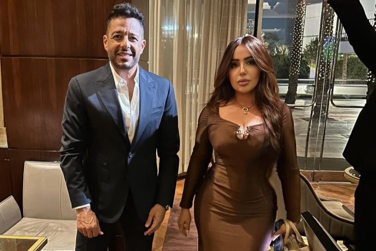 رشا السيد تخطف الأنظار في أحدث ظهور مع محمد حماقي   