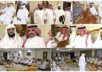 ديوانية مبارك السلمي تحتفي بالشتري والغامدي في داره العامرة بجدة