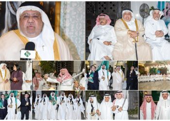 بحضور مسؤولين وسفراء ووجهاء وأعيان من مختلف محافظات المملكة:د. علي الناقور يحتفل باليوم الوطني السعودي الـ95