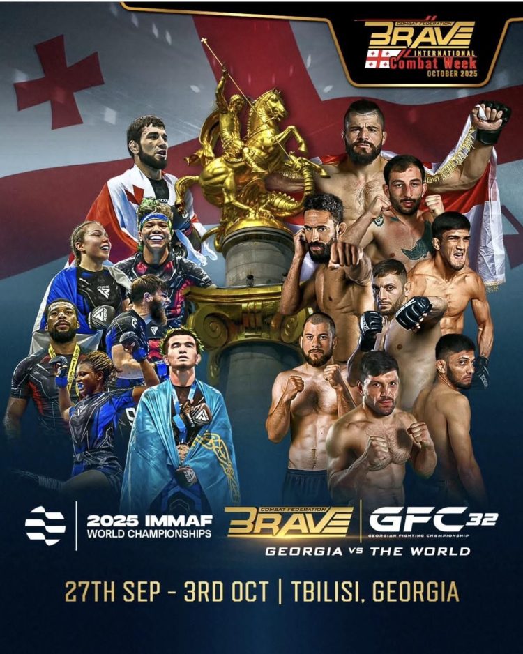 منظمة بريف البحرينية تسعد لتنظيم أسبوع بريف الدولي للقتال 2025 في جورجيا