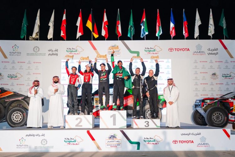 يزيد الراجحي يتوج بطلاً لـ باها القصيم تويوتا للمرة الخامسة