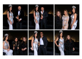 تألّق د. حنان نصر وسكينة بوزيدي على ريد كاربت مهرجان «ذا بيست» أمام الأهرامات