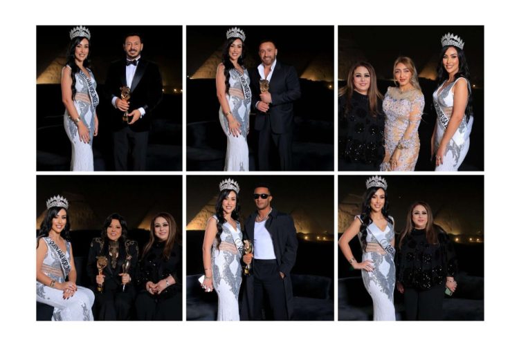 تألّق د. حنان نصر وسكينة بوزيدي على ريد كاربت مهرجان «ذا بيست» أمام الأهرامات