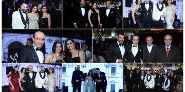 مجدي فرحات يحتفل بزفاف نجله أمين.. وبوسي تشعل أجواء الحفل