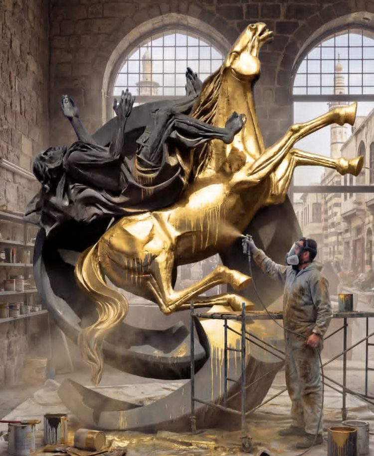 «سرقة تمثال بولس» تتحوّل إلى هدية