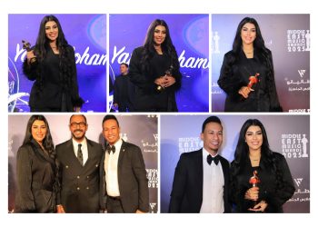 يارا محمد تحصد لقب أفضل مطربة شعبية في حفل الميما