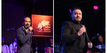 مجدالقاسم وناجي عبدالجليل لأول مرة بحفل ساقية الصاوي 