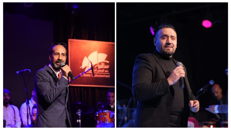 مجدالقاسم وناجي عبدالجليل لأول مرة بحفل ساقية الصاوي