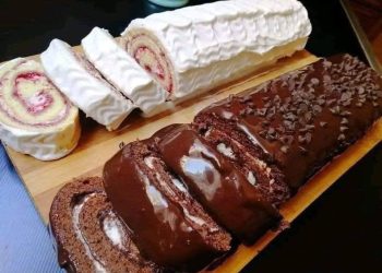 السويسرول كيك وطريقة التحضير