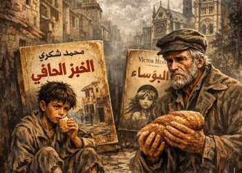 الخبز الحافي والبؤساء جوع واحد بلُغتين