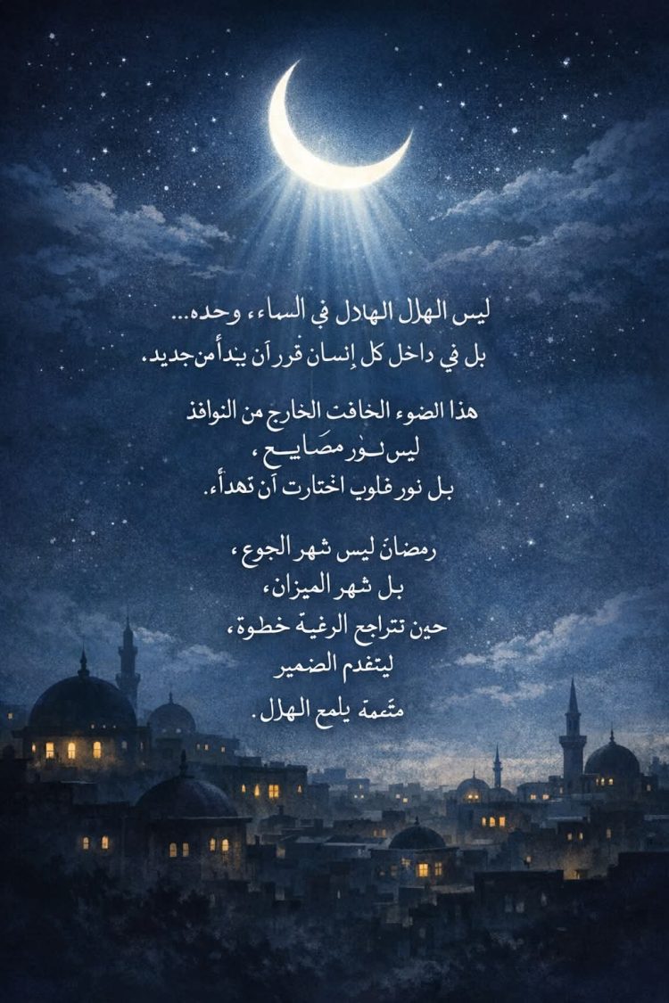 سبع نوافذ على إنسانية الصيام