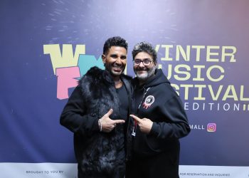 «مكسرات» تجمع أحمد سعد وأولاده بحضور محمد طارق يحيى وشريف مكاوي