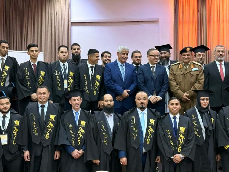 ريم العبدلي ليبيا: اختتام الدورة التدريبية الاكاديمية العسكرية للعلوم الامنية