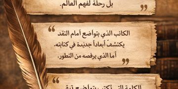 الكاتب الحقيقي لا يجلس على برج عاجي