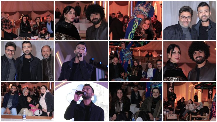 هيثم شاكر يفتتح ليالي رمضان الغنائية بخيمة وناسة وسط حضور جماهيري ضخم