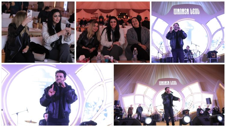 تفاعل جماهيري ضخم مع محمد رشاد في واحدة من أقوى ليالي «وناسة» 