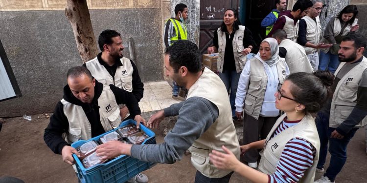 جي تي اي “JTI” مصر تشارك في حملة “إفطار قرية”