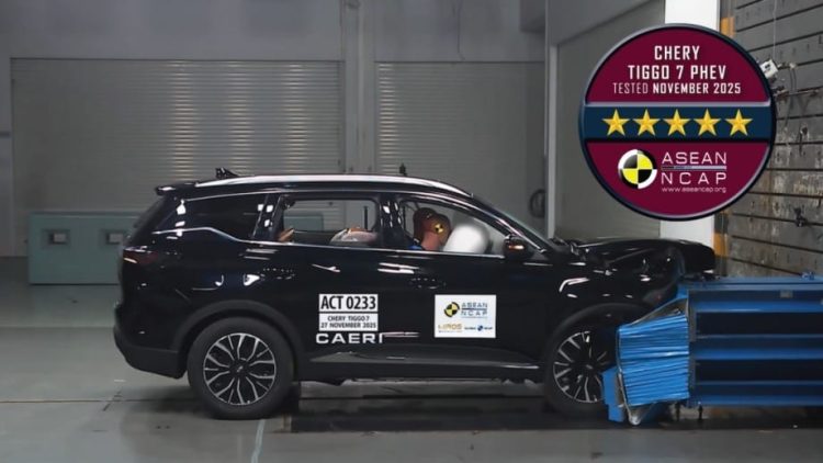 شيري TIGGO7 تحصد تصنيفات الخمس نجوم في برامج NCAP الأربعة الكبرى عالمياً