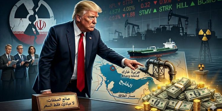 عين ترامب على خارك