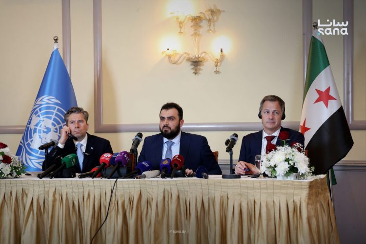 إطلاق بيان أولويات التعافي فـي سوريا