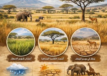 دراسة جغرافية في تدرج الأقاليم المناخية