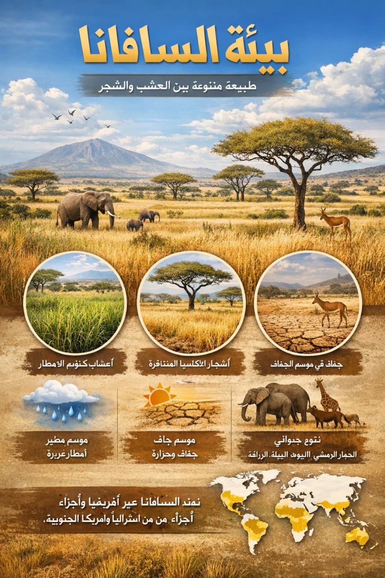 دراسة جغرافية في تدرج الأقاليم المناخية