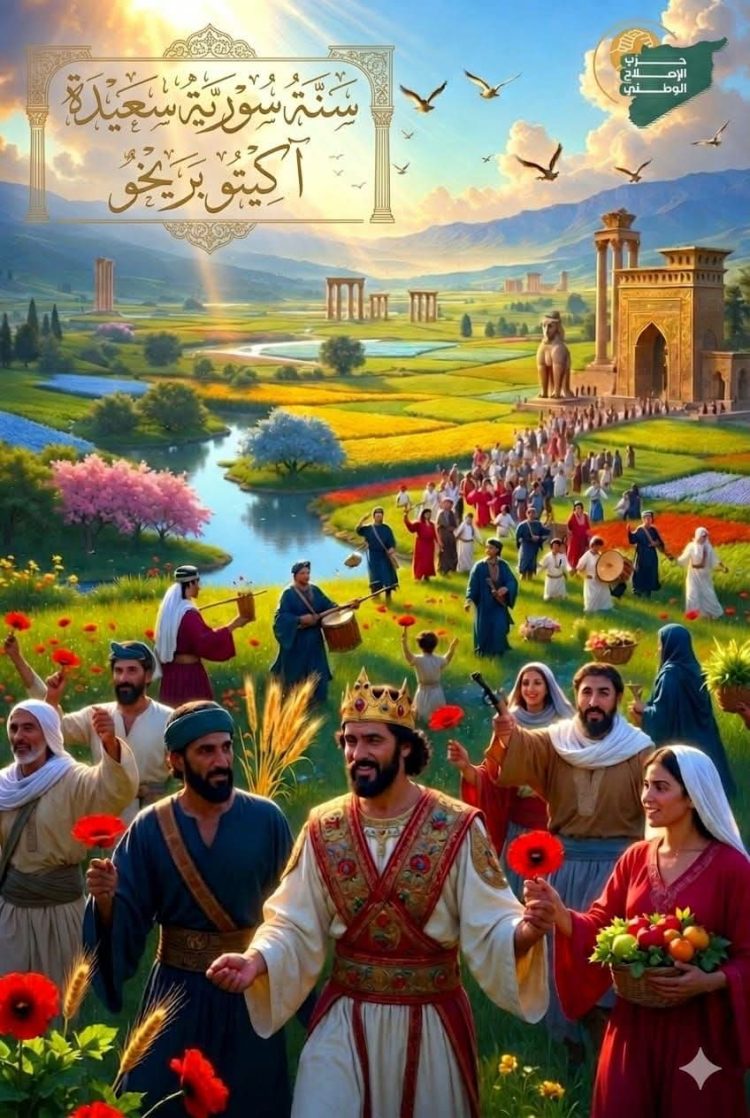 بيان تهنئة بمناسبة الأول من نيسان – رأس السنة السورية