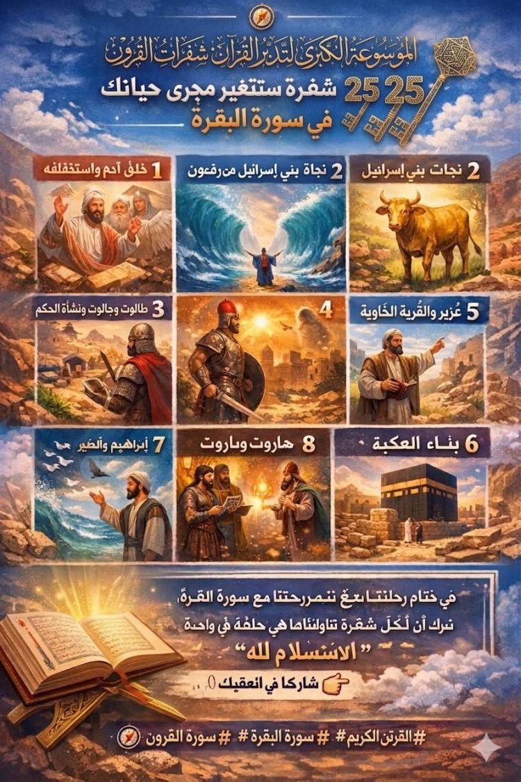 سوره البقرة هي “فسطاط القرآن