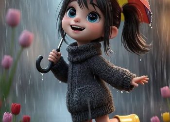 حين يبتسم المطر: سيرة قلب في قرية لا تعرف الزيف