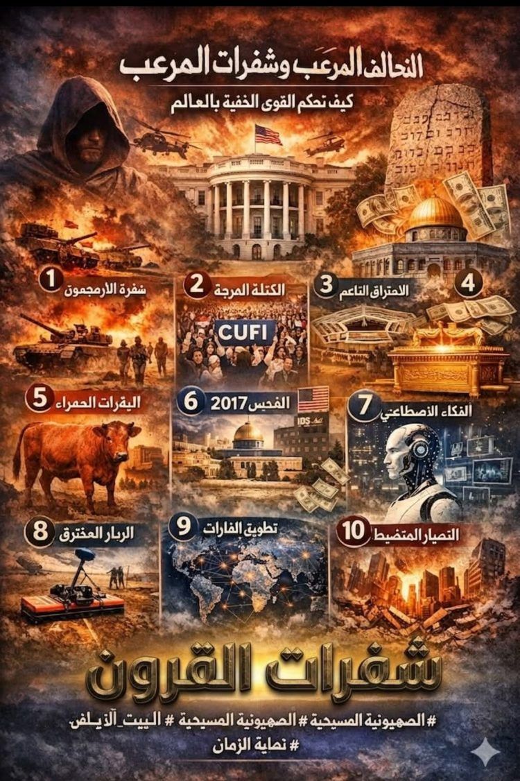 الملف السري والتحالف المرعب امريكا واسرائيل وشفرات النبوءة التي تحكم العالم