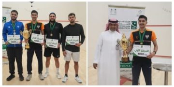 آل نصفان يواصل تألقه.. والصفا يحتفي بذهبية المملكة وبرونزية عبدالرحمن في الإسكواش