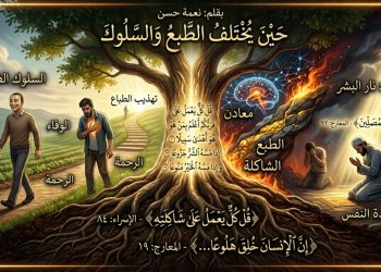 حين يختلف الطبع والسلوك