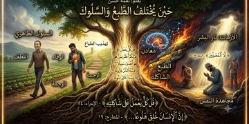 حين يختلف الطبع والسلوك