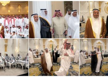 أمراء ومسؤولون ونجوم فن ورياضة يحتفلون بزفاف نجل الشيخ أحمد باحميدان في جدة